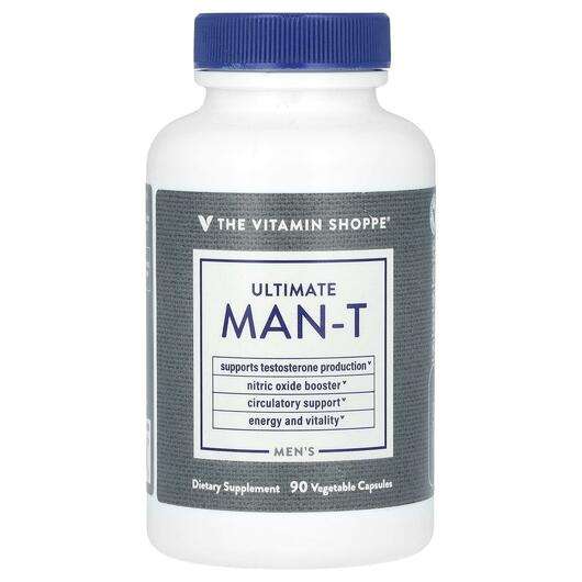 Основне фото товара The Vitamin Shoppe, Men's Ultimate Man-T, Мультивітаміни для ч...