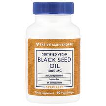 Чорний кмин Black Seed Oil 1000 mg TheVitaminShoppe