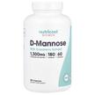 Д-манноза, Women D-Mannose with Cranberry Extract, 180 капсул