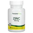 Фото товара Natures Plus, Цинк 50 мг, Zinc 50 mg 90, 90 таблеток