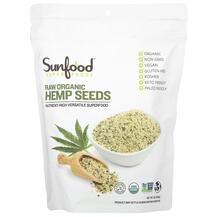 Raw Organic Shelled Hemp Seeds Конопляный протеин Sunfood Raw Organic Shelled Hemp Seeds Конопляный протеин Sunfood
