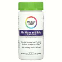 Rainbow Light, Мультивитамины для беременных, 35+ Mom Baby, 60...