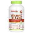 Vitamin C + D3 & Zinc, Вітамін C + D3 і цинк, 250 капсул