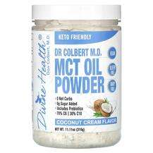 Divine Health, Dr Colbert M.D. MCT Oil Powder Coconut Cream, Т...