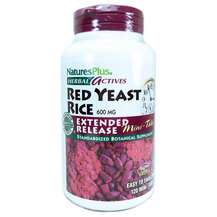 Natures Plus, Herbal Actives Red Yeast Rice 600 mg, Червоний д...