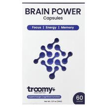 Підтримка мозку Brain Power 60 Capsules Troomy 36 г