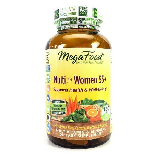 Основное фото товара Mega Food, Мультивитамины для женщин 55+, Multi for Women 55+,...