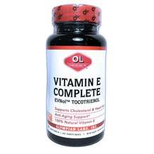 Olympian Labs, Токотриенолы, Vitamin E Complete, 60 Softгeлs