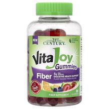 Цукерки з клітковиною VitaJoy Gummies Fiber Fruit 21st Цукерки з клітковиною VitaJoy Gummies Fiber Fruit 21st