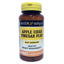 Mason, Яблочный уксус, Apple Cider Vinegar Plus, 60 таблеток