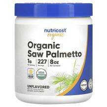 Nutricost, Organic Saw Palmetto Unflavored, 227 g