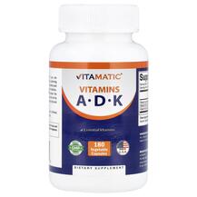 Vitamins A D K Витамины Vitamatic 180 капсул Vitamins A D K Витамины Vitamatic 180 капсул