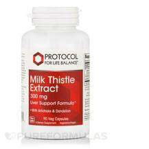 Protocol for Life Balance, Milk Thistle Extract 300 mg, Розтор...