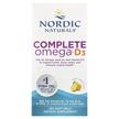 Фото товара Омега 3 + D3 Лимон, Complete Omega D3 1000 mg, 120 капсул