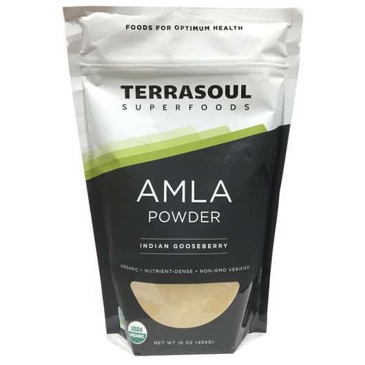 Основне фото товара Terrasoul Superfoods, Amla Powder, Амла, 454 г