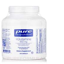 L-Glutamine 850 mg L-Глутамин Pure Encapsulations