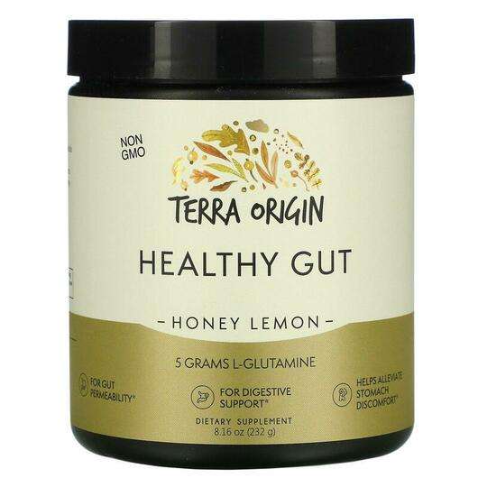 Основне фото товара Terra Origin, Healthy Gut Honey Lemon, Підтримка кишкового тра...