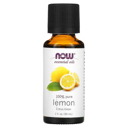 Основное фото товара Pure Essential Oil Lemon Основное фото товара NOW Foods, Эфирное масло, Pure Essential Oil Lemon, 30 мл