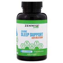 Zenwise, Calming Sleep Support, Підтримка сну, 60 капсул
