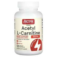 Jarrow Formulas, Ацетил L-карнитин, Acetyl L-Carnitine 500 mg,...