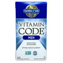 Garden of Life, Vitamin Code Men, Вітаміни, 120 капсул