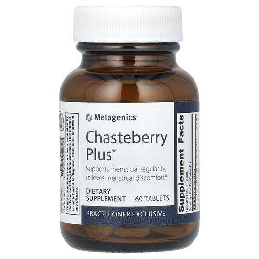 Основне фото товара Metagenics, Chasteberry Plus, Підтримка менструального циклу, ...