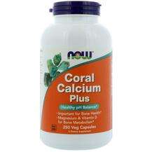 Now, Coral Calcium Plus, 250 Veg Capsules