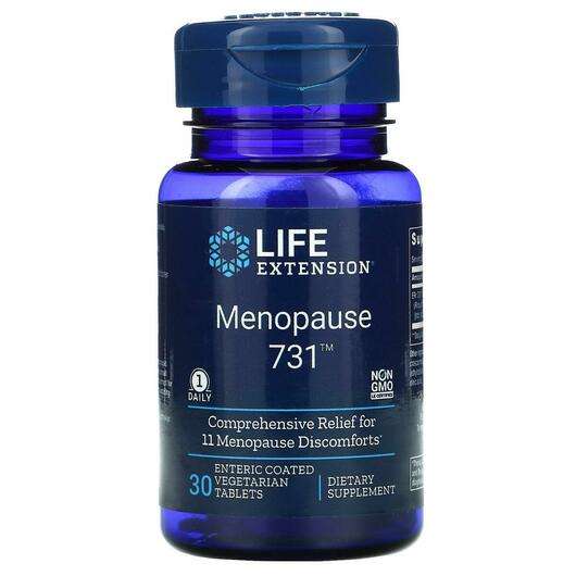 Основне фото товара Life Extension, Menopause 731, Підтримка менопаузи 731, 30 таб...