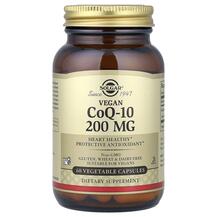 Vegetarian CoQ-10 200 mg Коэнзим Q-10 200 мг Solgar