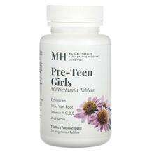 MH, Pre-Teen Girls Multivitamin, 30 Vegetarian Tablets