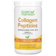 Super Nutrition, Collagen Peptides Vanilla, Колаген, 295 г