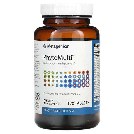 Основне фото товара Metagenics, PhytoMulti, Мультивітаміни, 120 таблеток