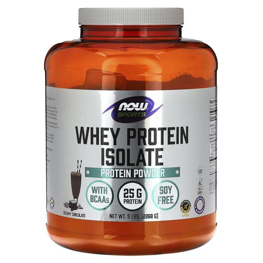Основне фото товара Sports Whey Protein Isolate Creamy Chocolate Основне фото товара Sports Whey Protein Isolate Creamy Chocolate, Протеїн, 2268 г