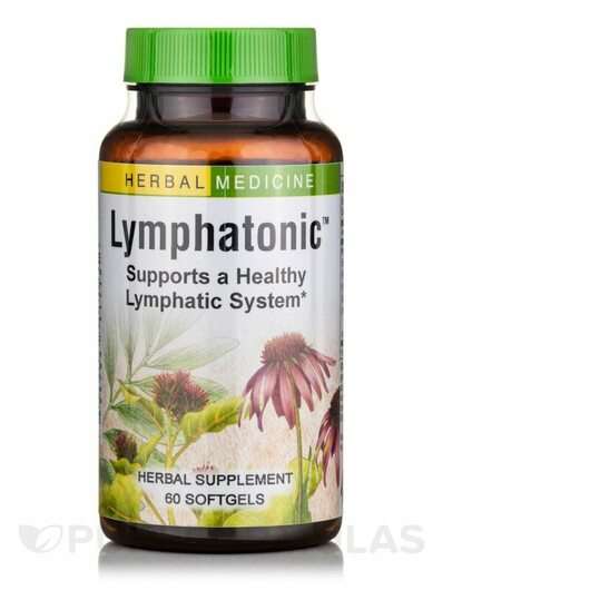 Основне фото товара Herbs Etc, Lymphatonic, Підтримка Лімфи, 60 капсул