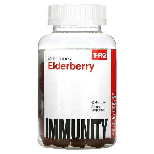 Основное фото товара T-RQ, Черная Бузина, Elderberry Immunity, 60 конфет