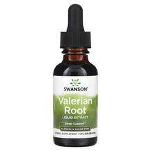 Swanson, Валериана, Valerian Root Liquid Extract, 29.6 мл