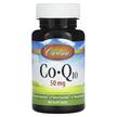 Фото товару Carlson, CoQ10 50 mg, Коензим CoQ10, 60 капсул