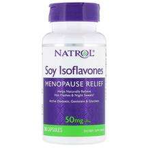 Natrol, Соевые Изофлавоны 50 мг, Soy Isoflavones 50 mg, 60 капсул