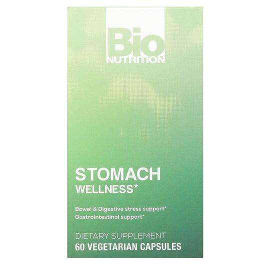 Основне фото товара Bio Nutrition, Stomach Wellness, Підтримка кишечника, 60 капсул