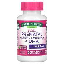 Nature's Truth, Ultra Prenatal Vitamins & Minerals + DHA, ...