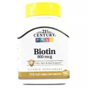 Купить Биотин 800 мкг 110 таблеток
