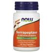Фото товару NOW, Serrapeptase, Серрапептаза, 60 капсул