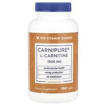 L-Карнітин Carnipure L-Carnitine 1000 mg TheVitaminShoppe L-Карнітин Carnipure L-Carnitine 1000 mg TheVitaminShoppe