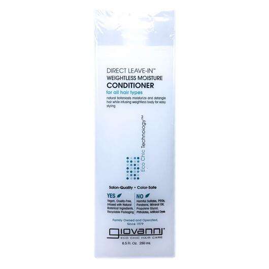 Main photo Giovanni, Direct Leave-In Weightless Moisture Conditioner For ...