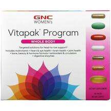 GNC, Women's Vitapak Program Whole Body, 30 Packs