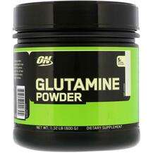 Optimum Nutrition, Glutamine Powder Unflavored, 600 g