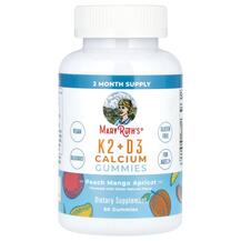K2 + D3 Calcium Gummies Peach Mango and Apricot Витамины + K2 + D3 Calcium Gummies Peach Mango and Apricot Витамины +