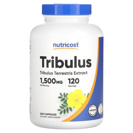 Основне фото товара Tribulus Основне фото товара Nutricost, Tribulus, Трибулус, 240 капсул