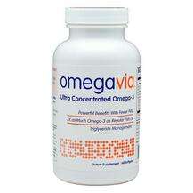 OmegaVia, Ультра Omega-3, Ultra Concentrated Omega-3, 60 капсул