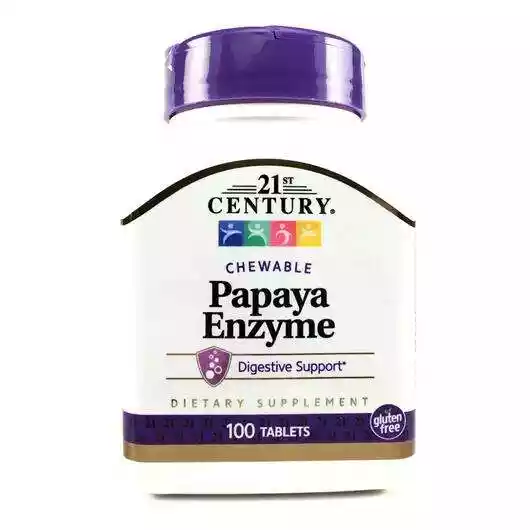 Фото товара Papaya Enzyme 100 Chewable Tablets